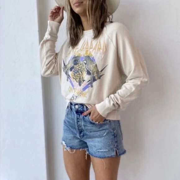 DAYDREAMER Def Leppard Sweatshirt 1987 On The Prowl Revolve New Flaw - Picture 1 of 14